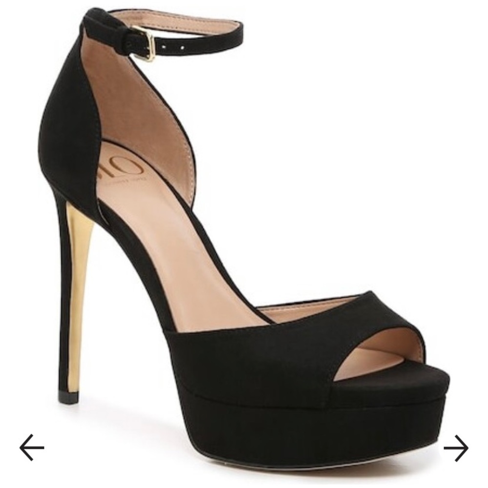 JLO JENNIFER LOPEZ Idolina Platform Sandal Women's Faux